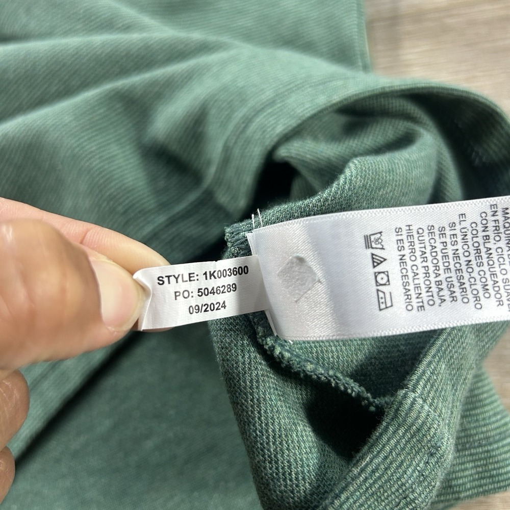 Vineyard Vines Sweater Mens 2XL Green 1/4 Zip Saltwater Performance Pullover - Picture 6 of 10